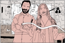 Adrien & Lucie - Journal Le Temps - Eugenie Lavenant