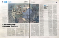 Le parisien - Eugenie Lavenant - illustration journal