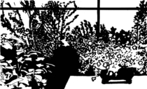 Fleurs et pot de fleurs - Eugenie Lavenant