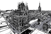 Londres - King's cross - Saint-Pancras - Eugenie Lavenant