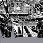 Londres - Saint-Pancras intérieur - Eugenie Lavenant