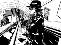 Londres station - Eugenie Lavenant