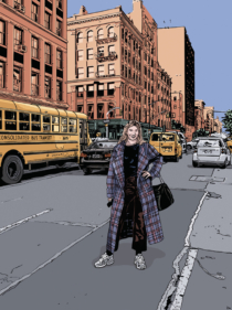 Charlotte à New-York