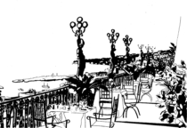 A la terrasse